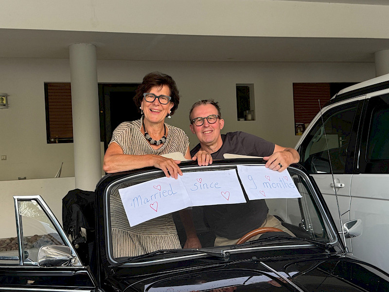 Monika Jans und Thomas Huber